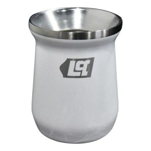 Mate De Acero Inoxidable 300ml Lusqtoff Blanco (mod Matlb-9