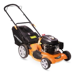 Cortadora Cesped Naftera Con Bolsa Recolecta Tritura Lusqtof Color Rojo Alimentación Combustión