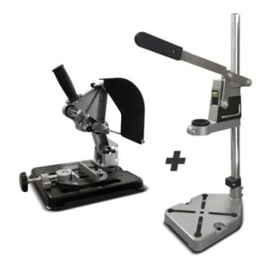 Combo Soporte Taladro + Soporte Amoladora