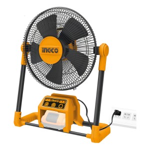 Ventilador O 30cm A Bateria Litio 20v Y 220v Ingco Cfali2001