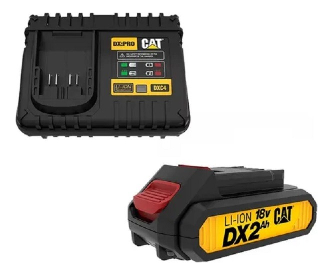 Cortacerco Batería 18v Cat Carterpillar + Bateria + Cargador - Imagen 6