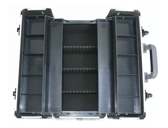 Caja Maletín Aluminio Porta Herramientas Tipo Fuelle Bm - Imagen 4