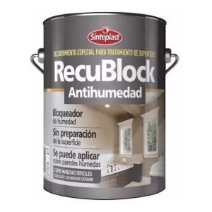 Bloqueador De Humedad Recublock Sinteplast 1 Litro - Tyt