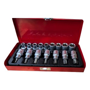 Juego De Dados Torx Macho Y Hembra 16 Pcs Martino Di Forza