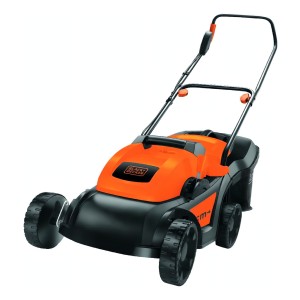 Cortadora De Pasto Eléctrica Black+decker Gr3800 Con Bolsa Recolectora De 1.6 Kw Y Color Naranja/negro