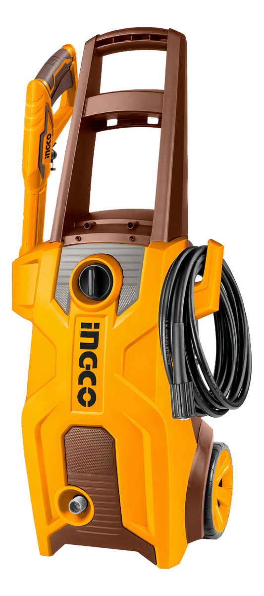 Hidrolavadora Electrica Ingco Hpwr20018 160 Bar 2000w 6 L/m Color Amarillo - Imagen 2