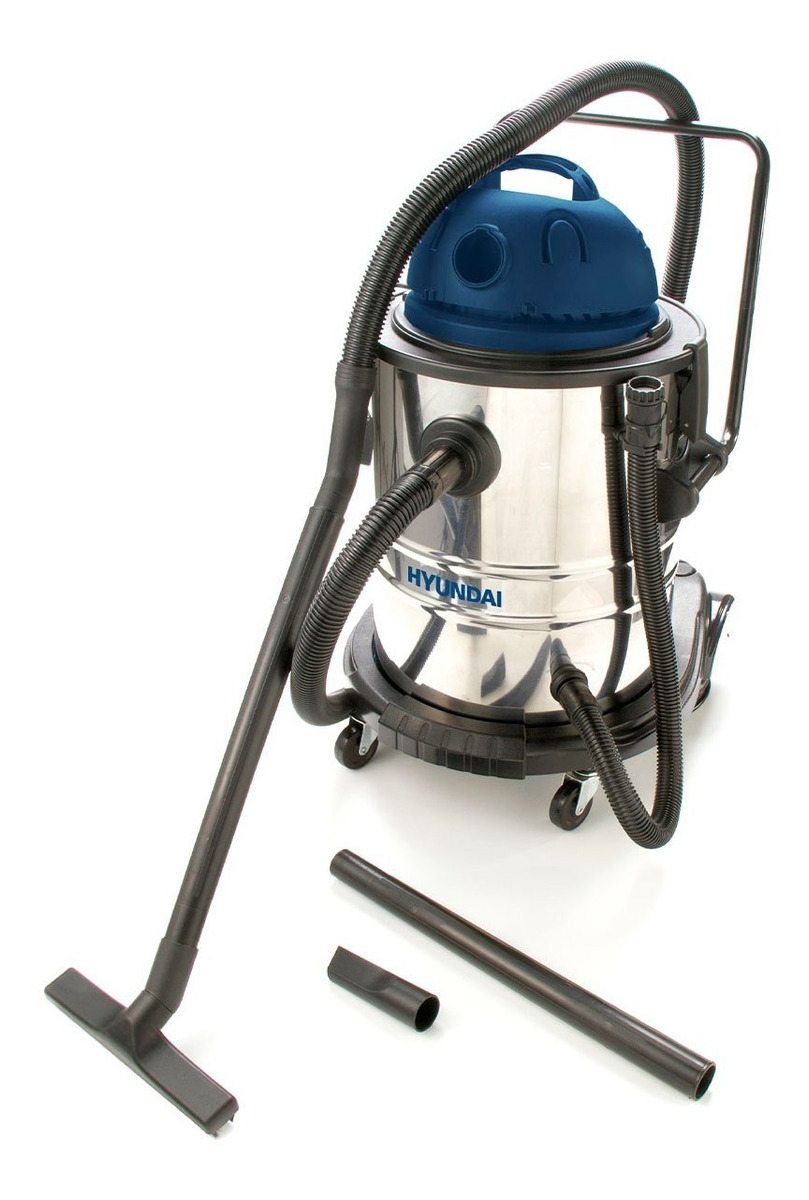 Aspiradora Hyundai 50 Litros 1600w Acero Inoxidable - Tyt