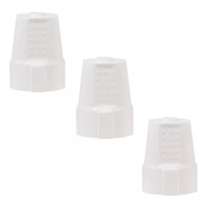 Ficha Hembra Schuko Tierra Lateral 16a Blanca Pack X 3 - Tyt