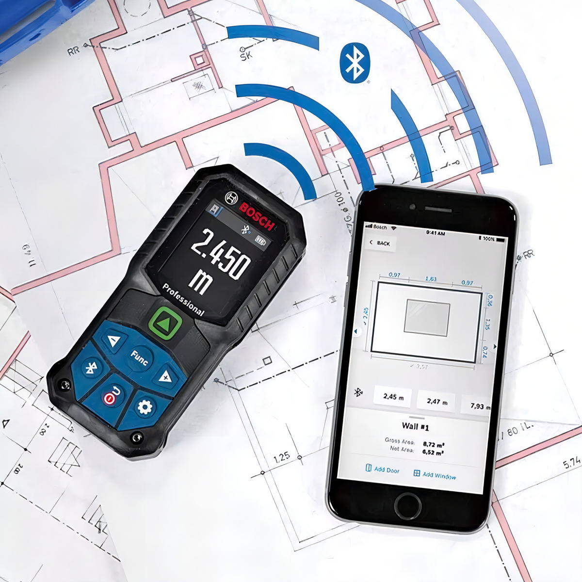 Máquina láser verde Glm 5027 Cg con Bluetooth - Imagen 6