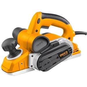 Cepillo Garlopa Carpintero Ingco 1050w 1600rpm Industrial - Color Anaranjado