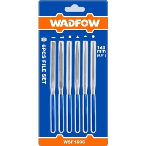 Juego De Limas T/ Matricero 6 Piezas Wadfow Wsf1606