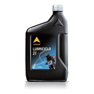 Aceite Motos 2 Tiempos Semisintetico 1 L Ancap Lubriciclo 2t