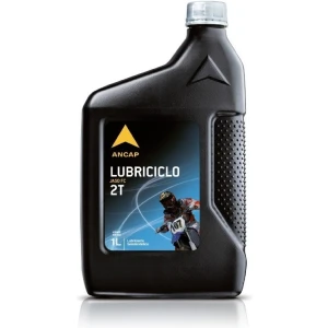Aceite Motos 2 Tiempos Semisintetico 1 L Ancap Lubriciclo 2t
