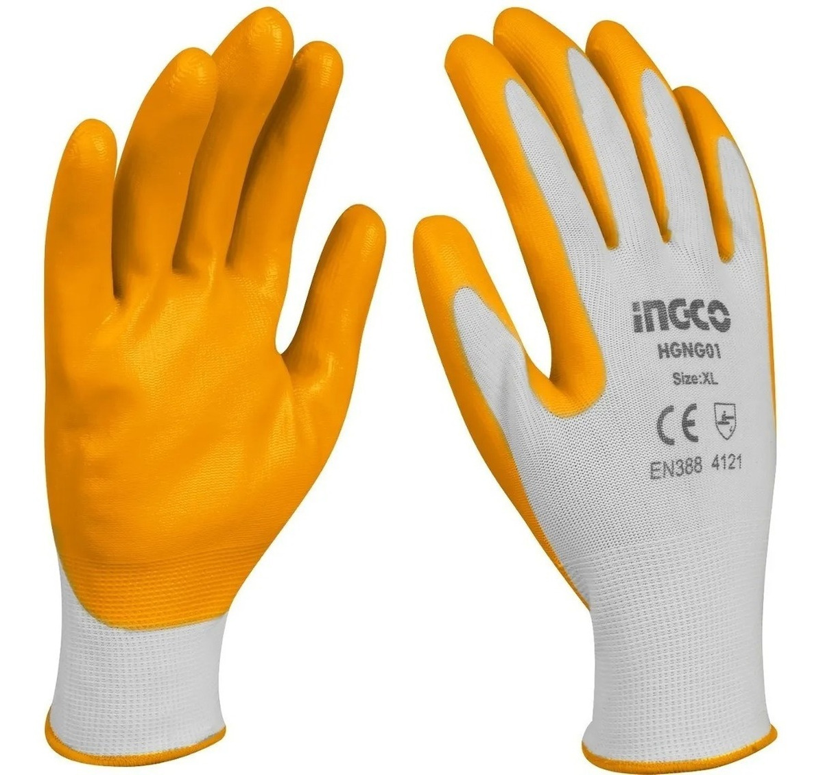 Guantes De Nitrilo Ingco Talle Xl Ma