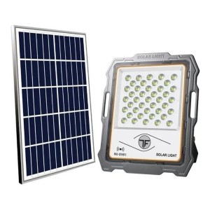 Foco Solar Led 60w C Sensor Patio Jardin Calles Exterio