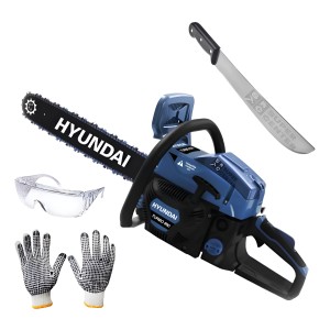 Motosierra Hyundai Turbo 600 20 52cc - 1 Año De Garantía -