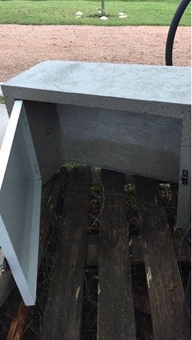 Nicho De Hormigón Para Contador De Ose Puerta Chapa No Envio - Imagen 5