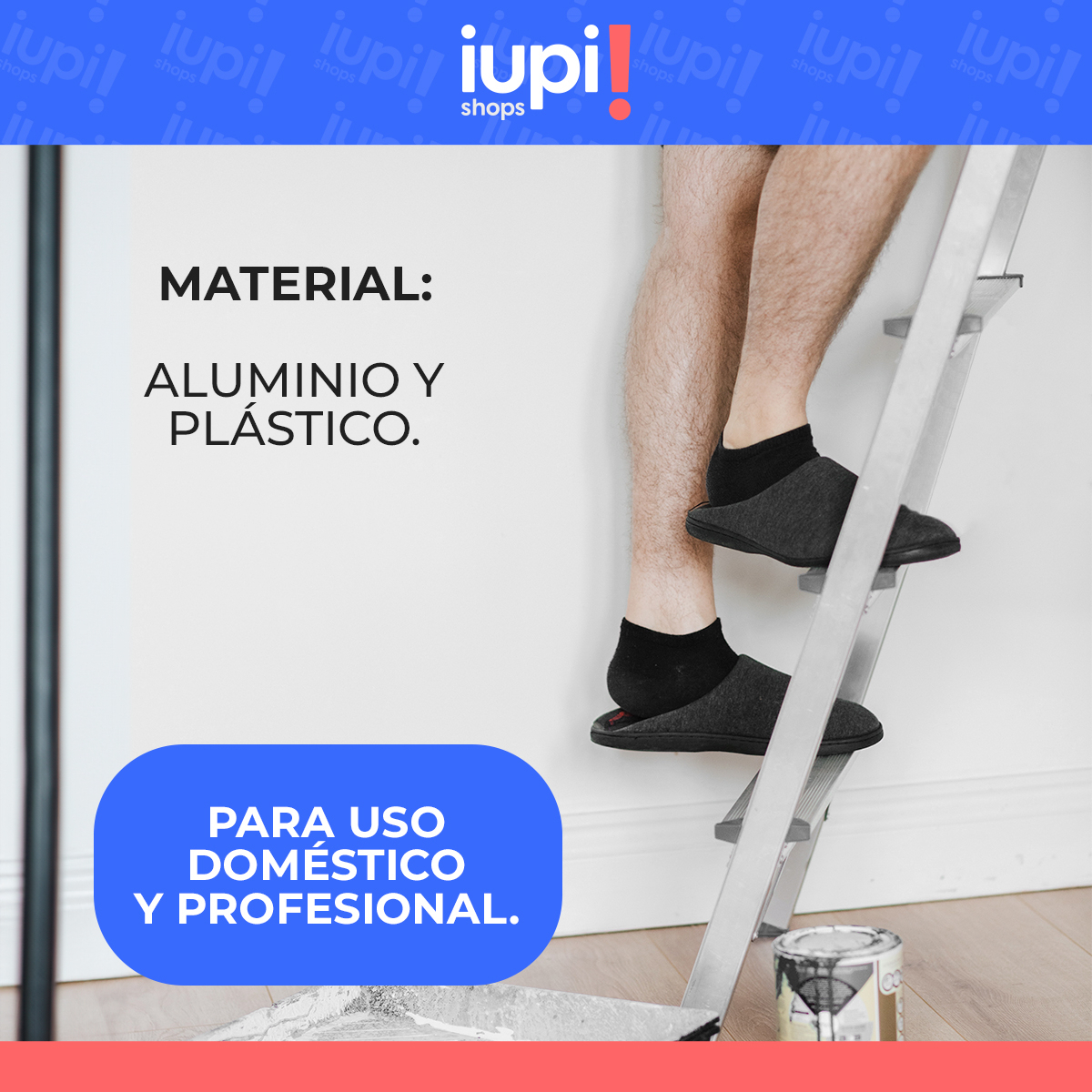 Escalera Pleglable Multiproposito 12 Escalones 3 X 4 Metros - Imagen 11