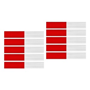 Cinta Reflectiva Pack 10 Unidades Camiones Trailer Furgones