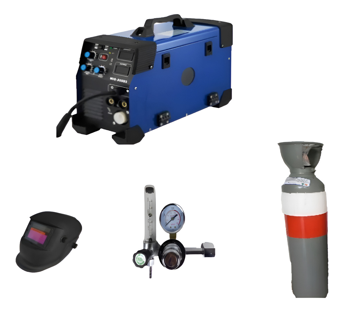 Soldadora Mig 200a Mig - Tig - Mma Electrodo , Tubo 4 Mts