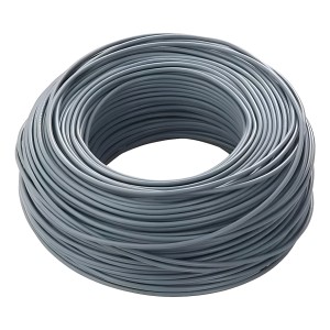 Cable Bajo Plástico Gris 2x4mm² - Rollo 100 Mts - Tyt