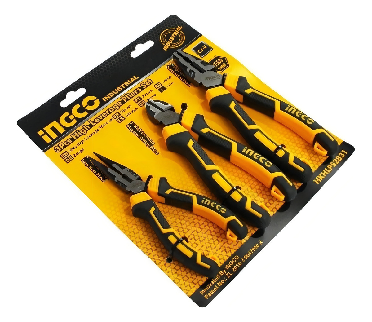 Juego 3 Pinzas Universal Alicate Diagonal Pinza Pta Fina - Imagen 2