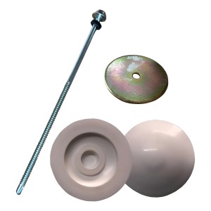 Anclaje Completo Isopanel 15cms- Punta Mecha 1/4x7 X 10uni