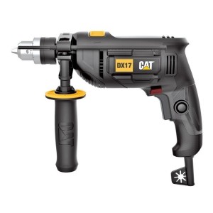Taladro Caterpillar 13mm 750watts Con Percutor Dx17 Color Negro Frecuencia 50 Hz/60 Hz
