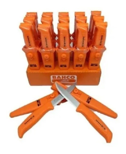 Cuchillo Bahco 1446 Caza Pesca Camping Electricidad Con Fund - Imagen 3