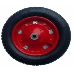 Rueda Inflable Para Carretilla - Eje De 16 Mm - Tyt