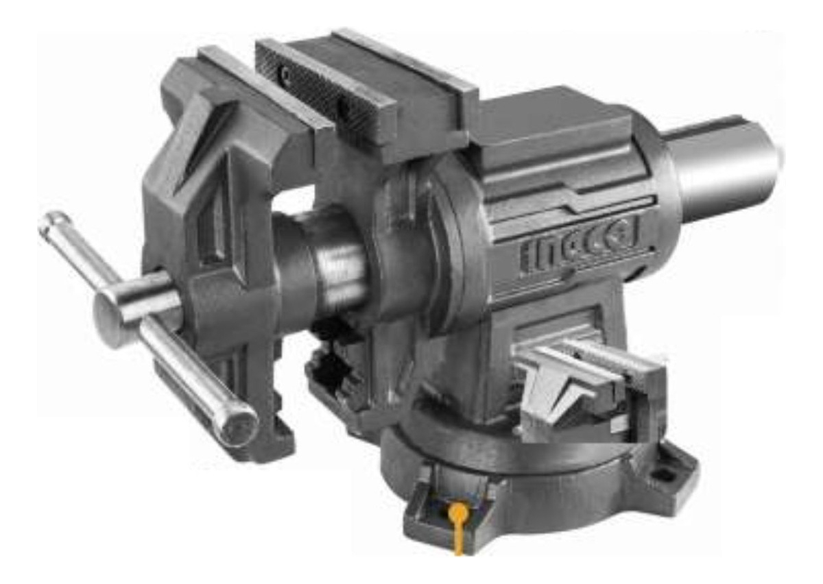Morsa De Banco Multiproposito Ingco Hbv085 125mm Base Girato