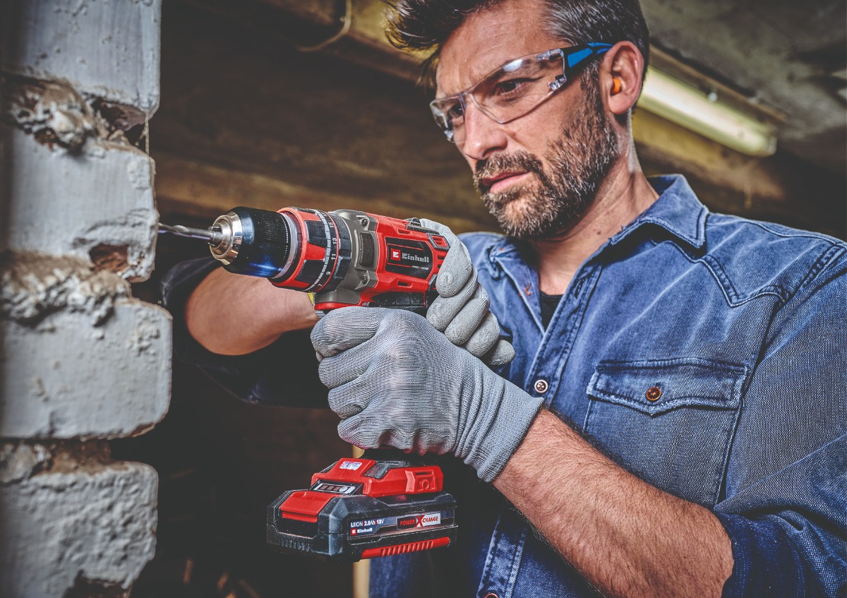 Taladro Einhell Percutor Brushless 2 Bateria 2 Amper Kit Color Rojo Frecuencia 50 Hz/60 Hz - Imagen 7