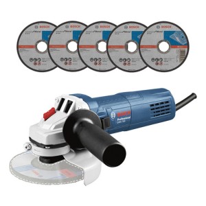 Esmeril Bosch Gws 700 710w Color Azul