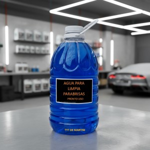 Agua Para Limpia Parabrisas Pronto Uso 5lts