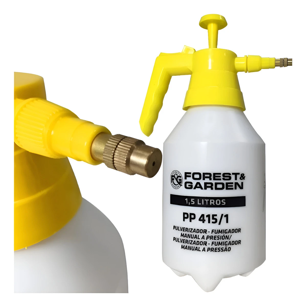 Pulverizador Manual Forest & Garden Pp415/1 1.5l Boquilla Metálica