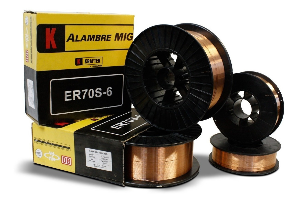 Alambre 0.9 Mm Primera Calidad 5 Mig Para Soldar Sin Gas Tyt - Imagen 5