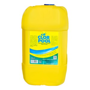Clor Pool Cloro Líquido Piscina Desinfectante Bidón 10 Lts