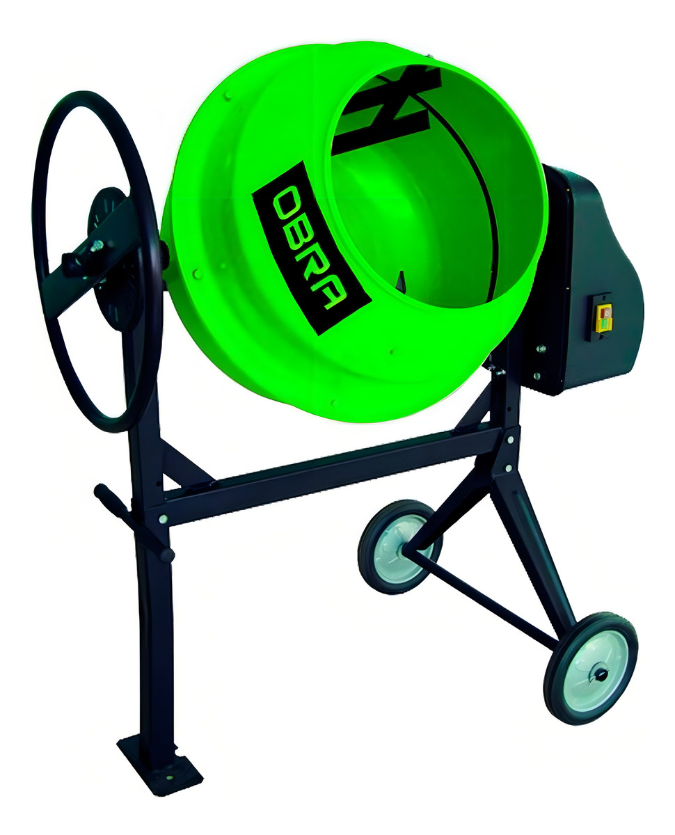 Hormigonera 135 Lts 550w Obra Mc9135/1/25 Verde Claro