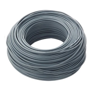 Cable Super Plástico Gris 2x2 Mm - 50 Metro- Tyt