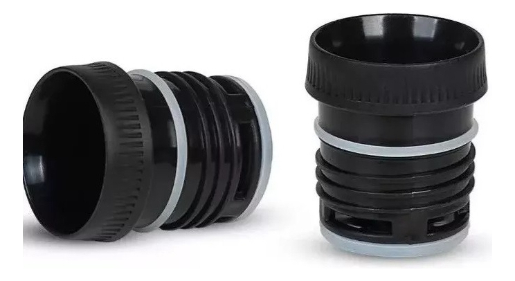 Termo Matero Acero Inox Lusqtoff Tl1-9b Tapón Cebador Blanco Color Blanco - Imagen 3