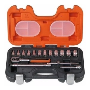 Caja Dados Bahco S160/s 16 Piezas Enc 1/4 - Tyt