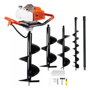 Pala Pocera Hoyadora 52cc Martino Italy + Mechas + Alargue