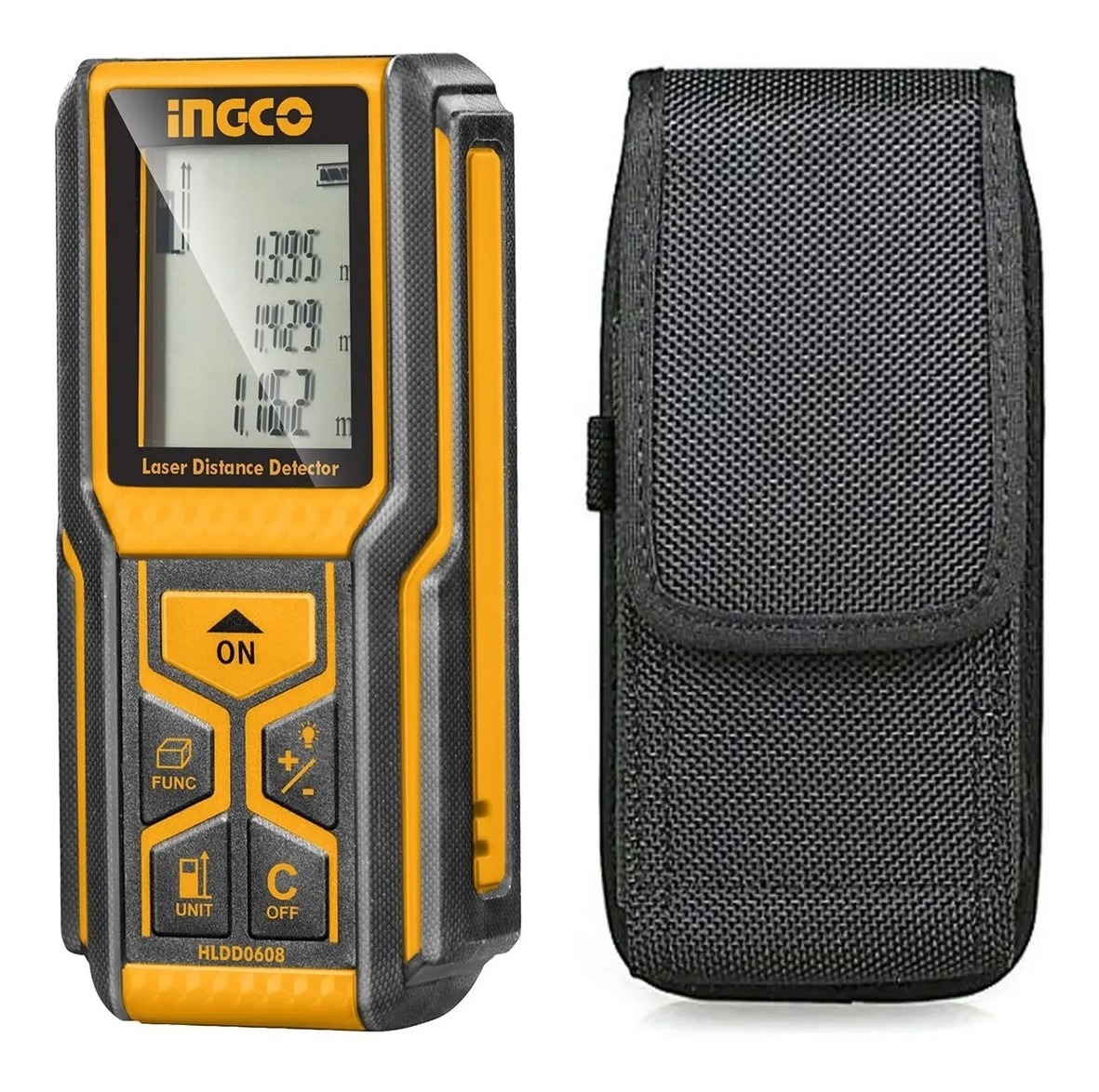 Medidor De Distancia Metro Laser Ingco 60m 635nm Oferta