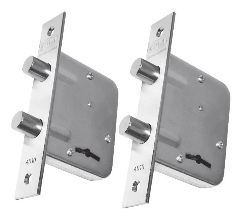 2 Cerrojo Similar 501 Star , Buena Seguridad Hermanados