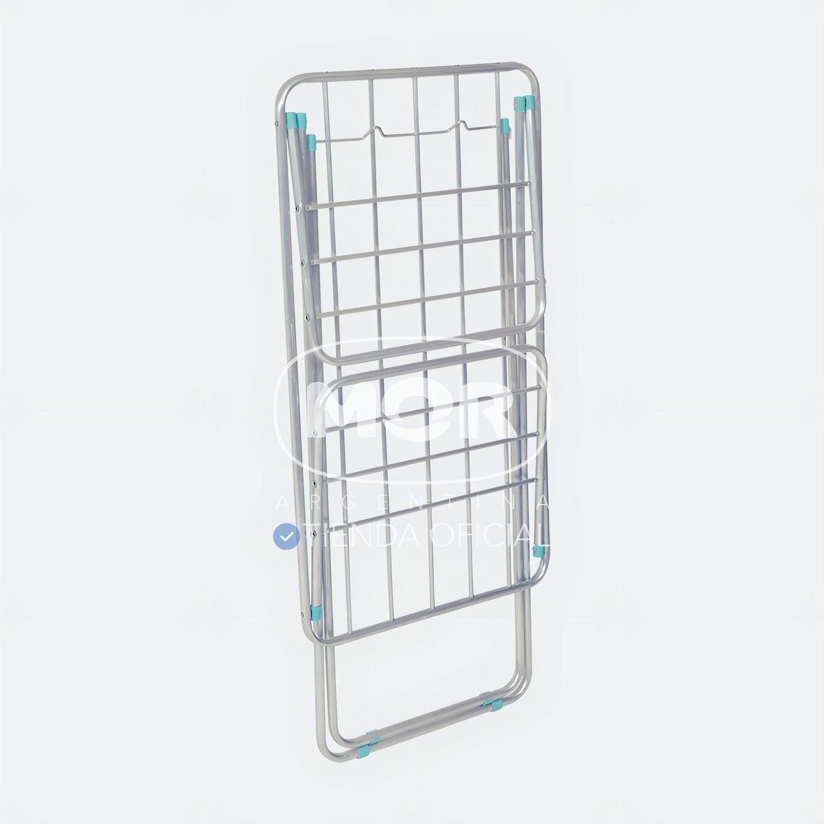 Tender Tendedero Ropa Pie Aluminio Plegable Alas Slim Mor - Imagen 5