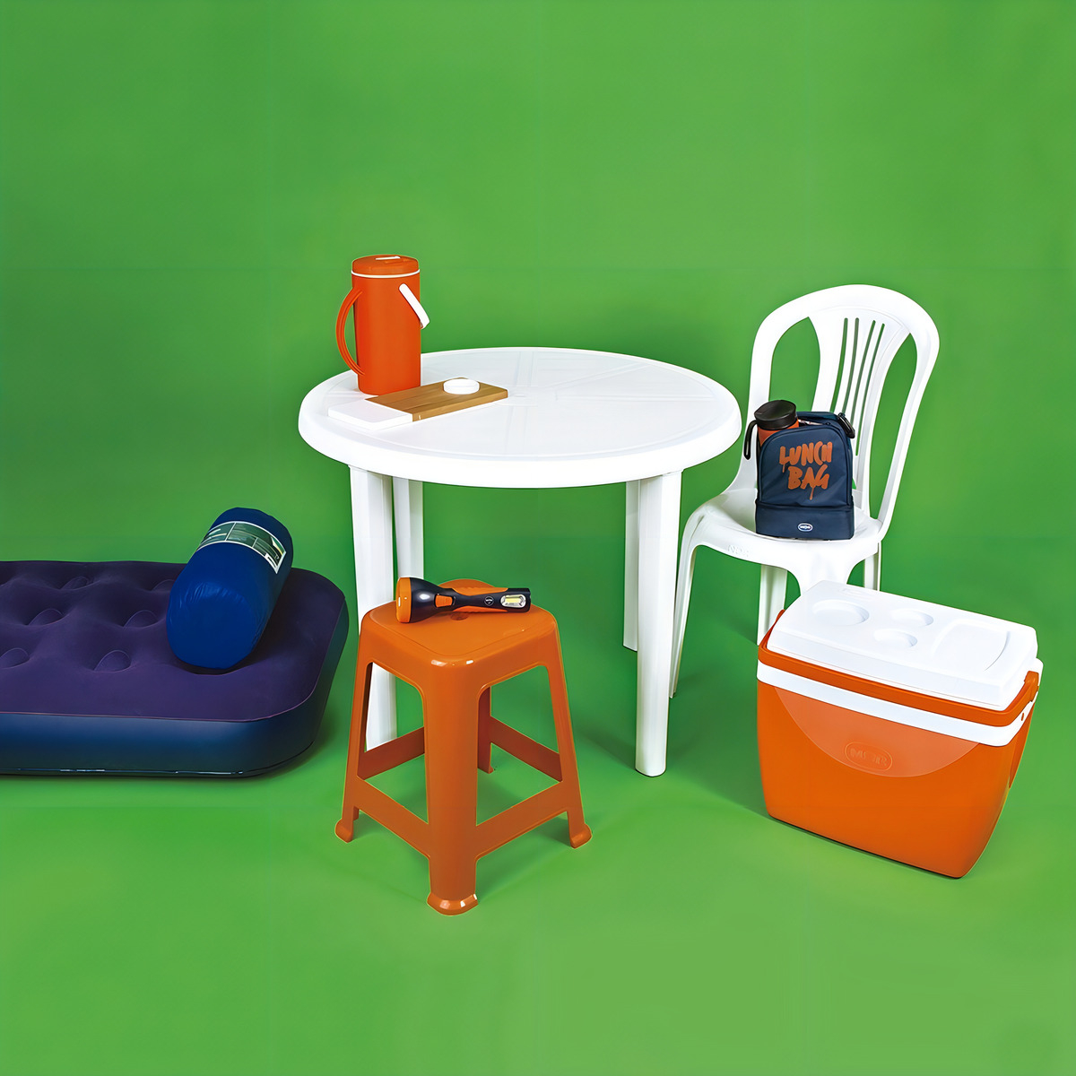 Mesa Mor Redonda Color Blanco - Imagen 2