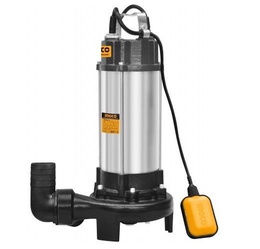 Bomba Pozo Negro Trituradora 1500w 2hp Spdb15001 Ingco- Tyt