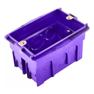 Caja Llana / Honda De Embutir Para Plaquetas Y Tomas X 50 Un