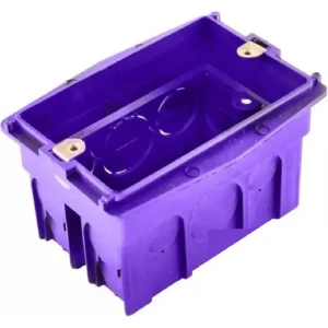 Caja Llana / Honda De Embutir Para Plaquetas Y Tomas X 50 Un