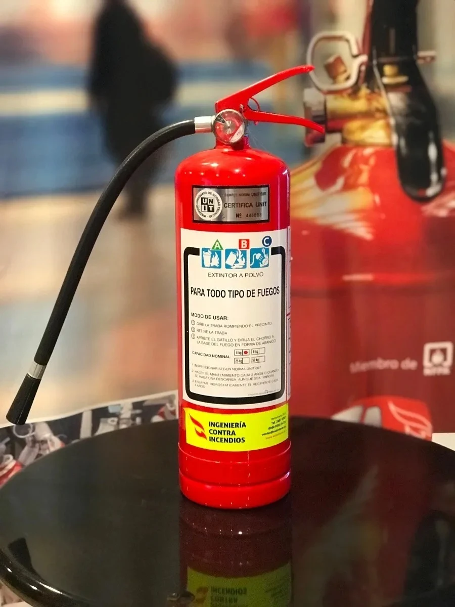 Extintor De Polvo De 4kg Camiones Sucta Bomberito - Tyt - Imagen 3